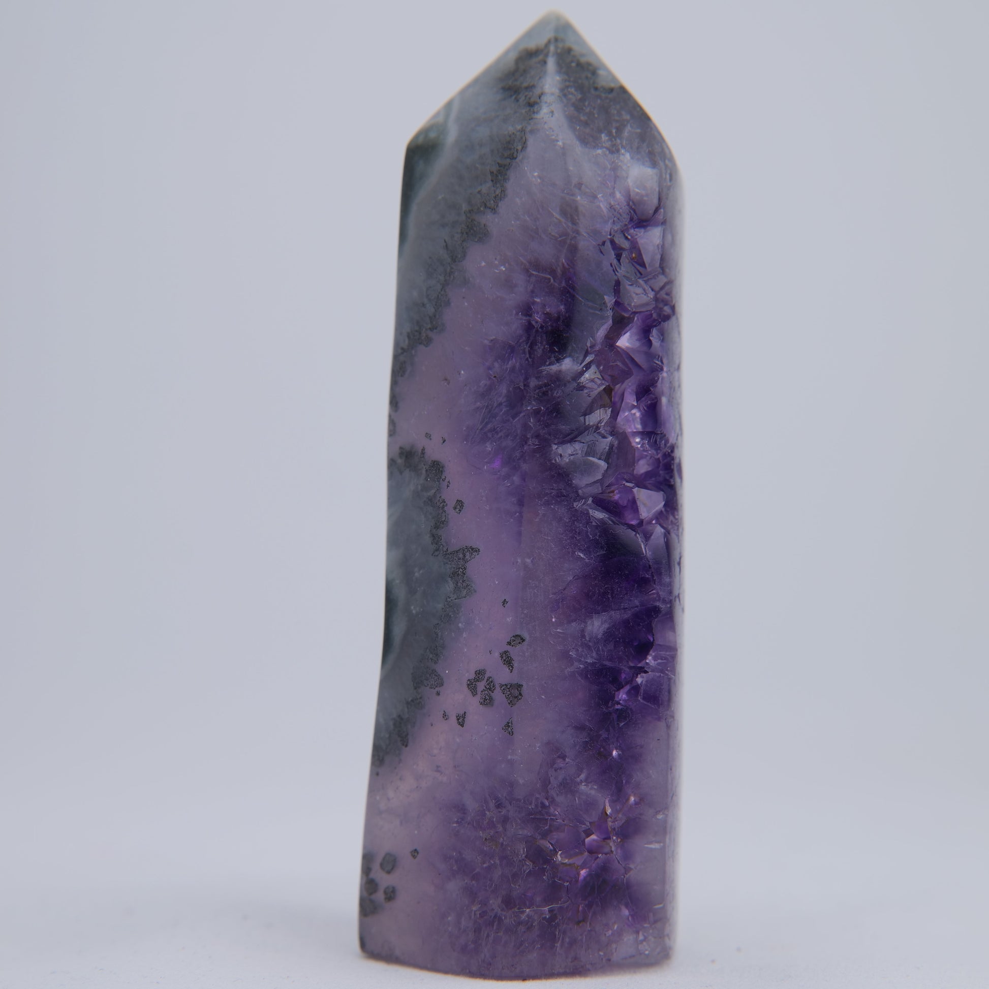 Uruguay Amethyst Druzy Point - 225g - Luna Panther