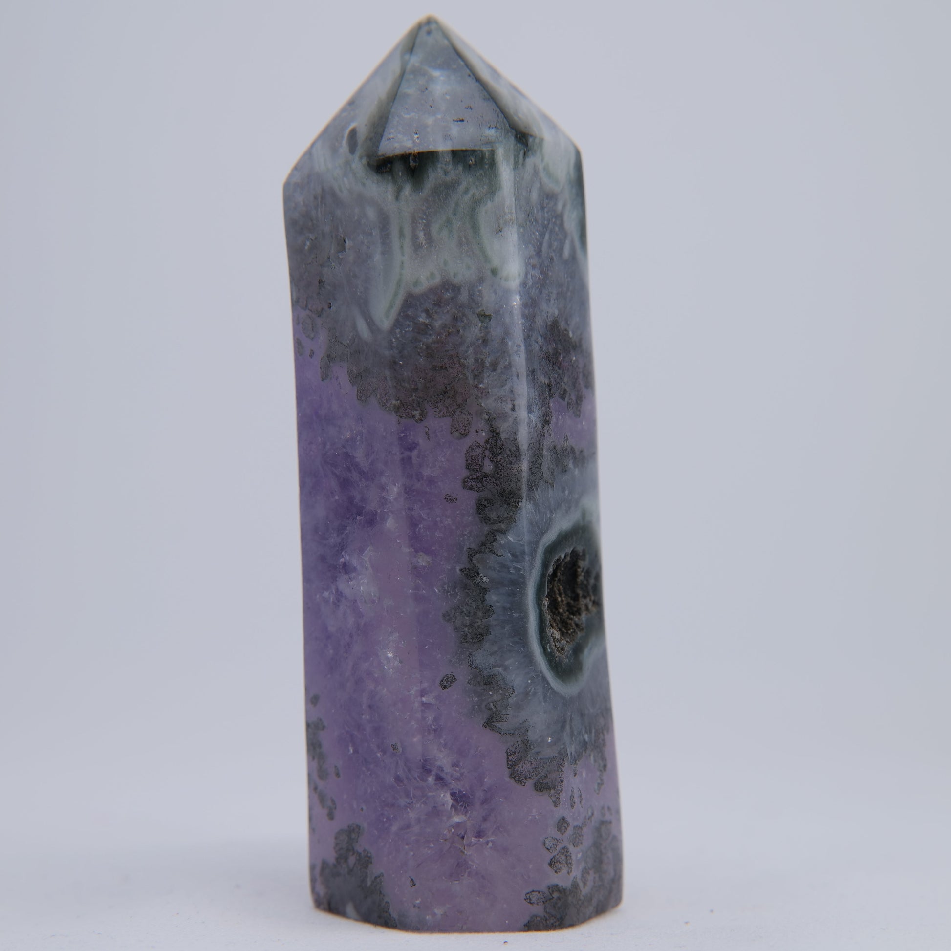 Uruguay Amethyst Druzy Point - 225g - Luna Panther