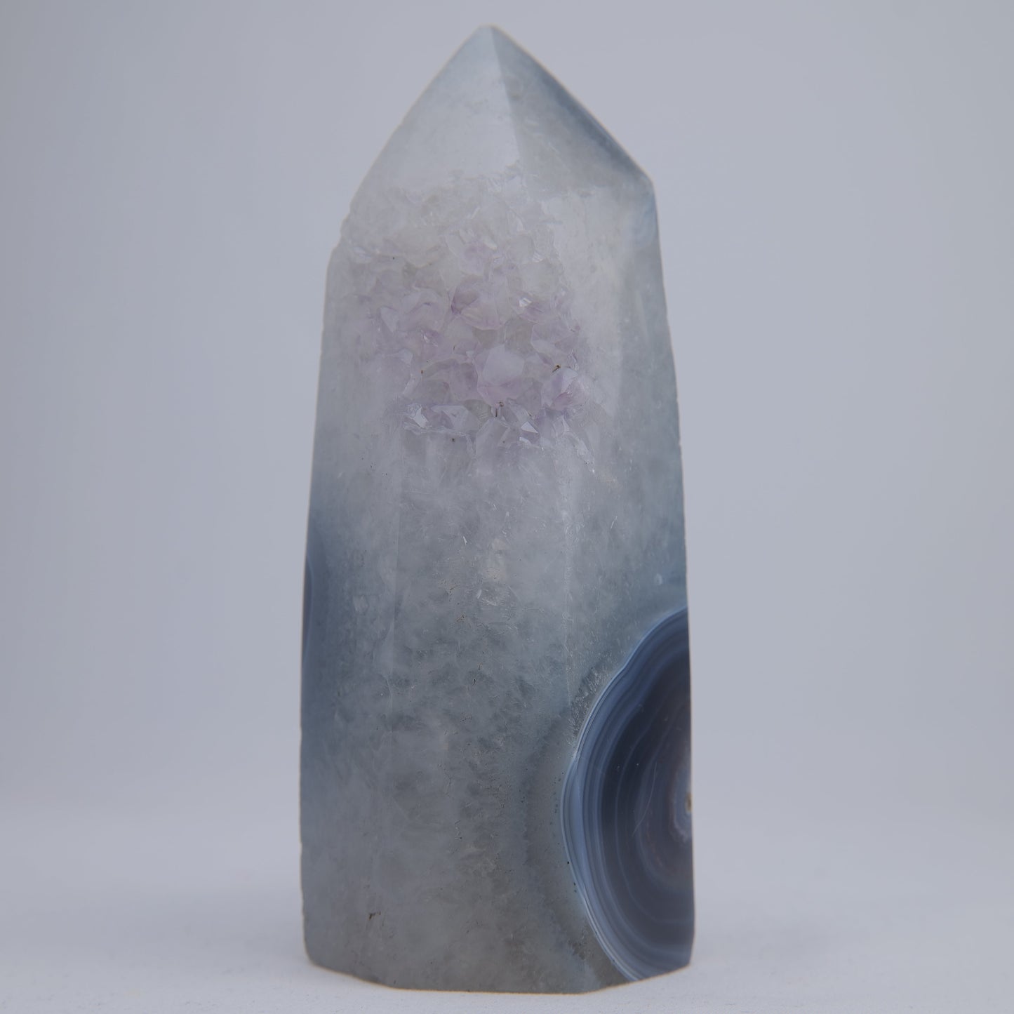 Uruguay Amethyst Druzy Point - 493g - Luna Panther