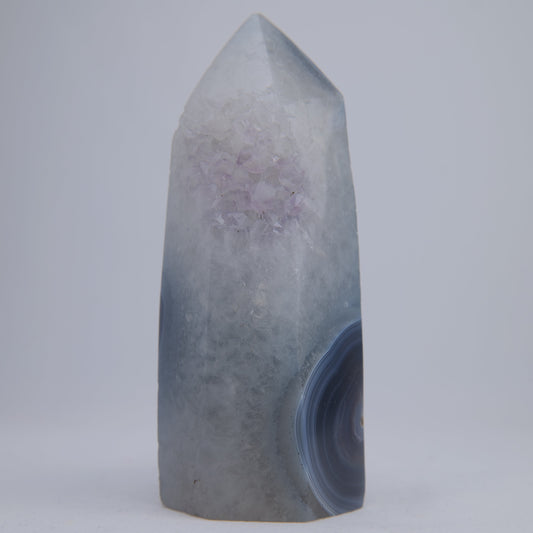 Uruguay Amethyst Druzy Point - 493g - Luna Panther