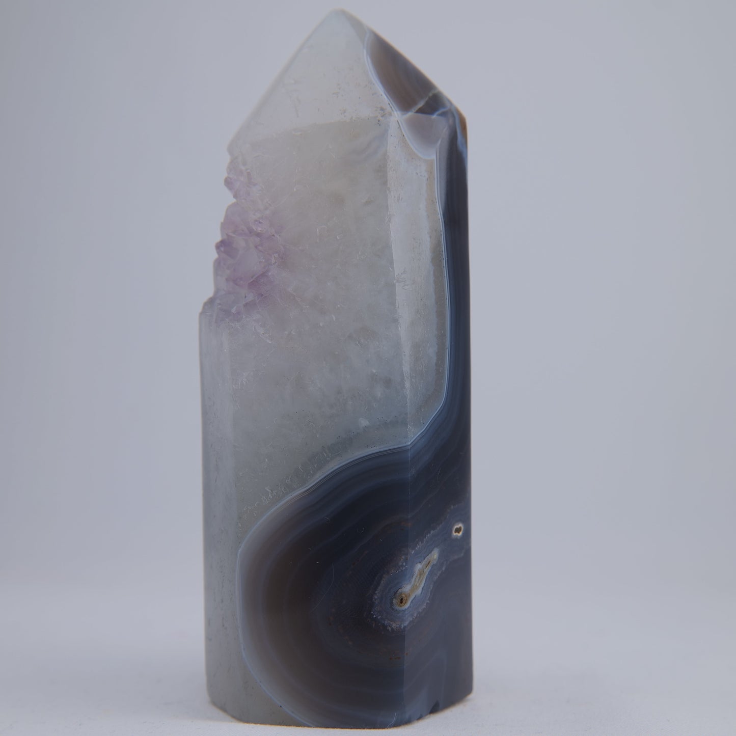 Uruguay Amethyst Druzy Point - 493g - Luna Panther