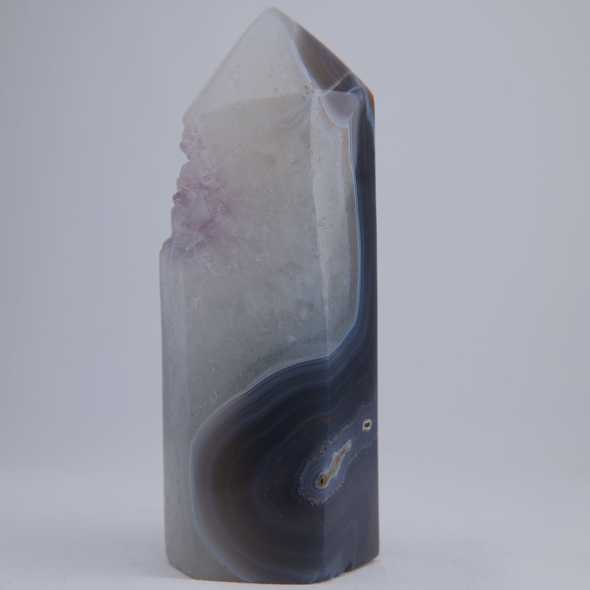 Uruguay Amethyst Druzy Point - 493g - Luna Panther