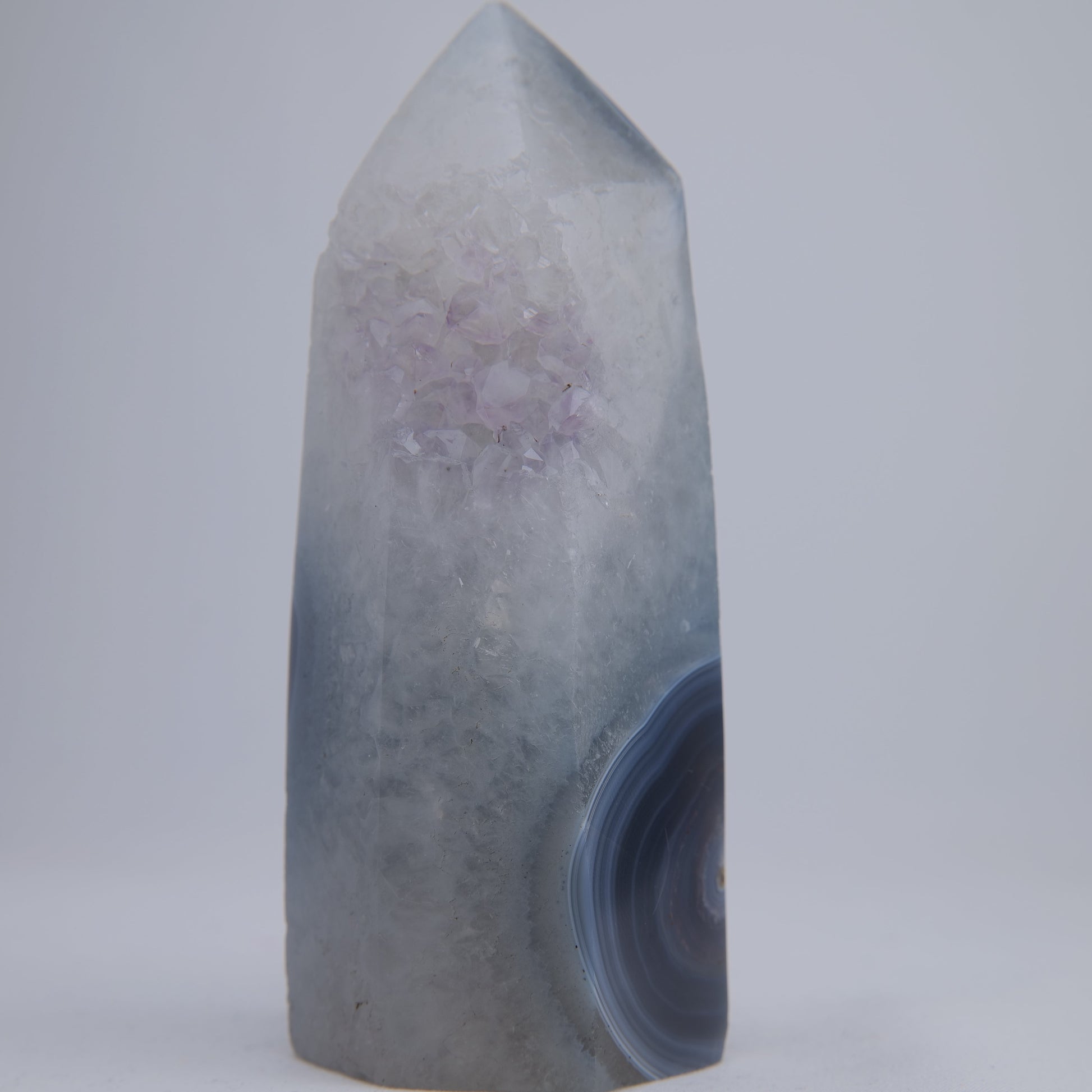 Uruguay Amethyst Druzy Point - 493g - Luna Panther
