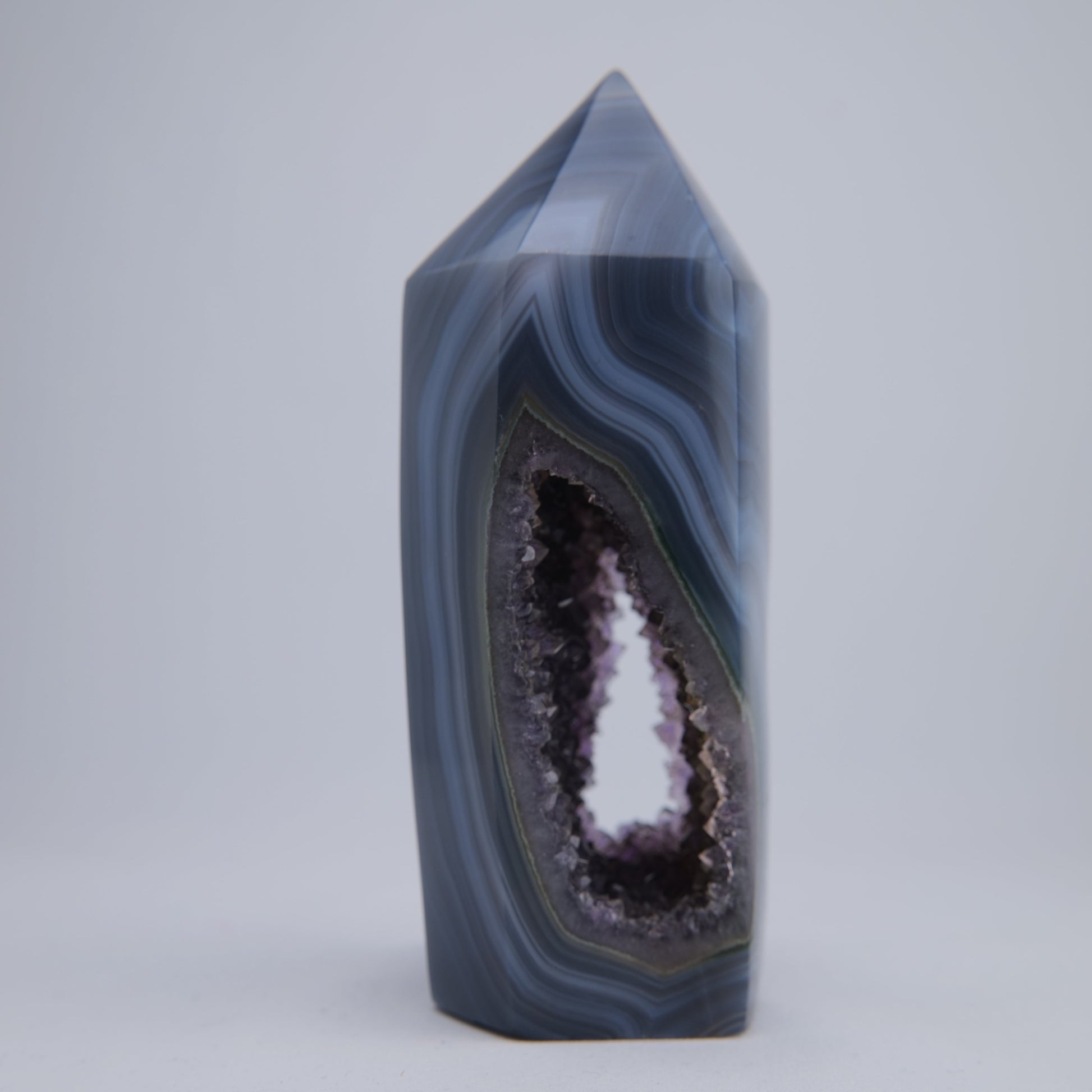 Uruguay Amethyst Druzy Point - 588g - Luna Panther