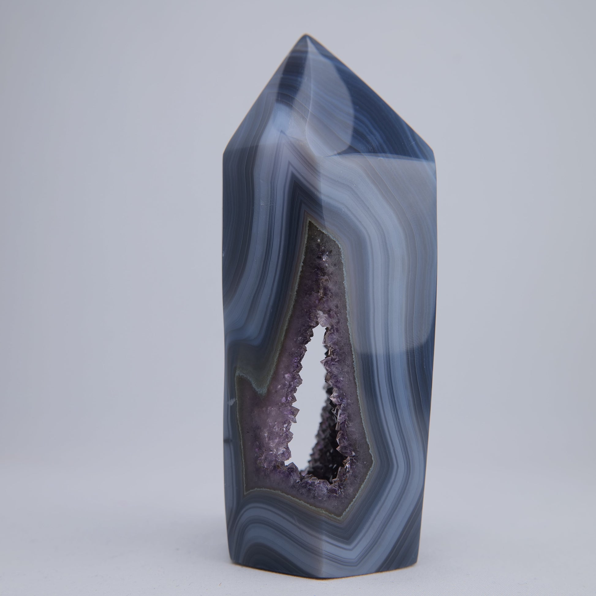 Uruguay Amethyst Druzy Point - 588g - Luna Panther