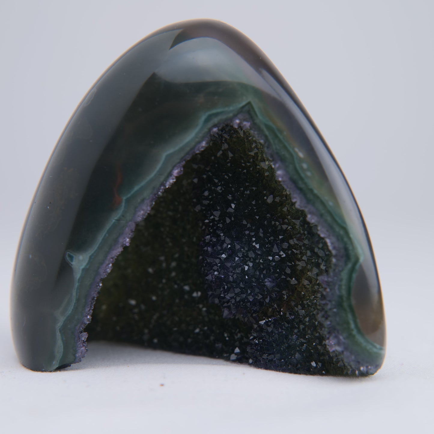 Uruguay Druzy Agate Freeform - 123g - Luna Panther