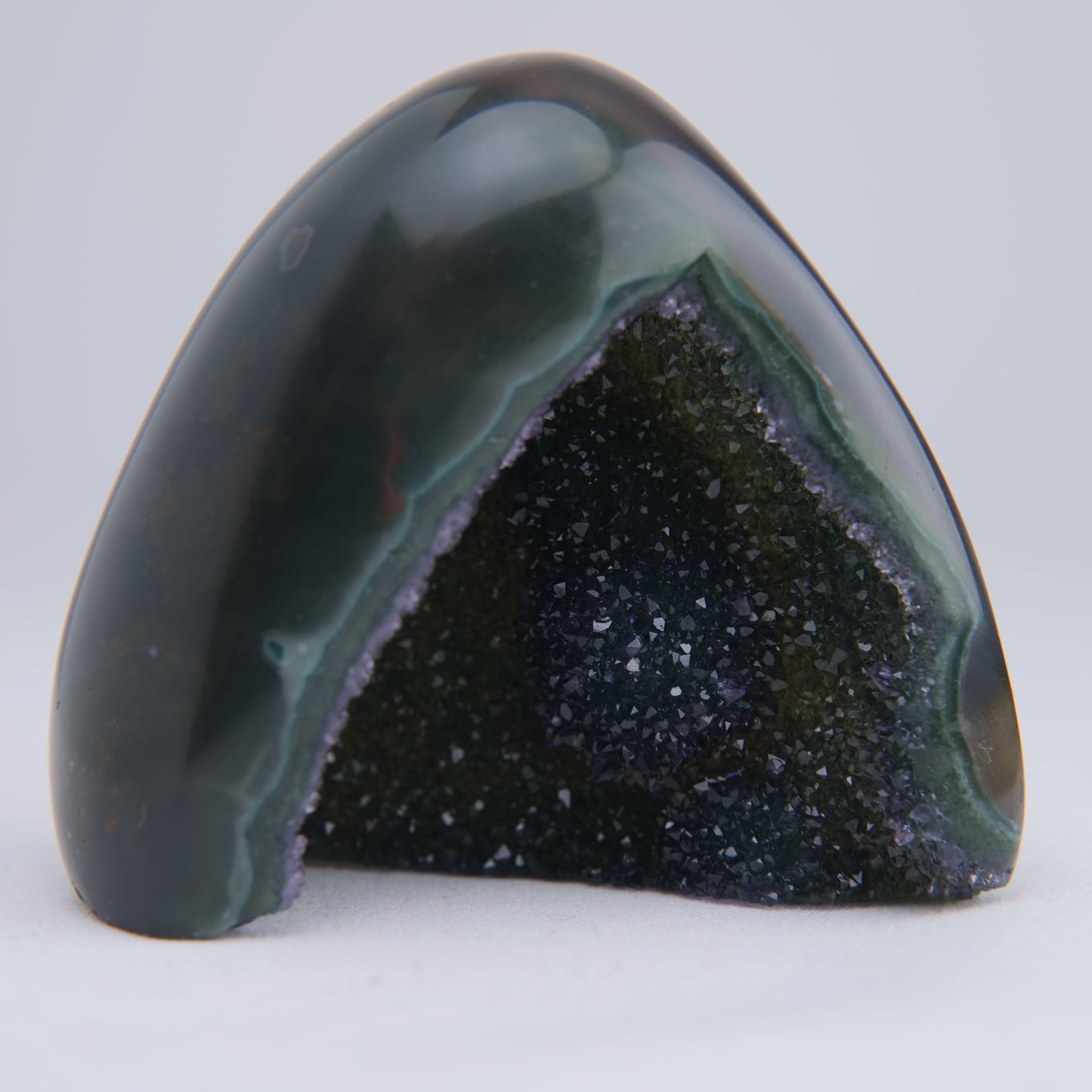 Uruguay Druzy Agate Freeform - 123g - Luna Panther