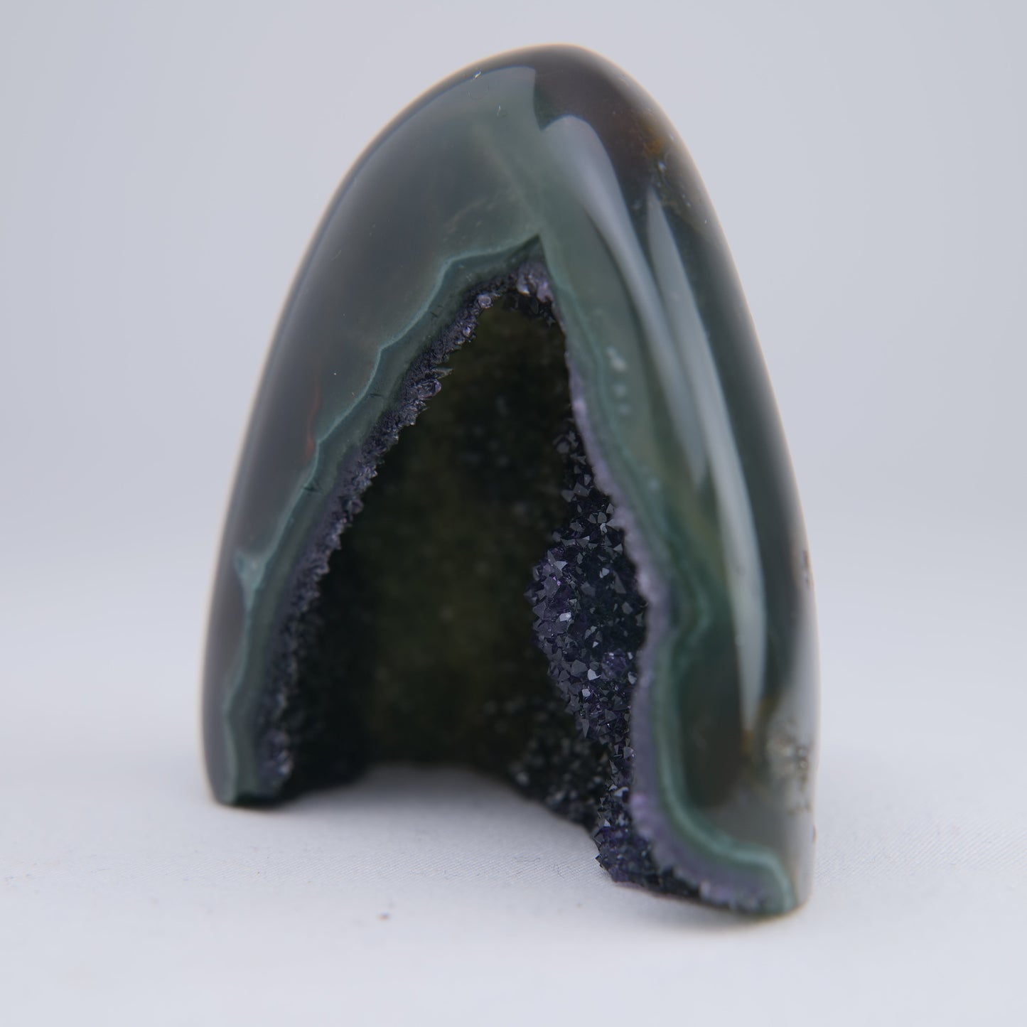 Uruguay Druzy Agate Freeform - 123g - Luna Panther