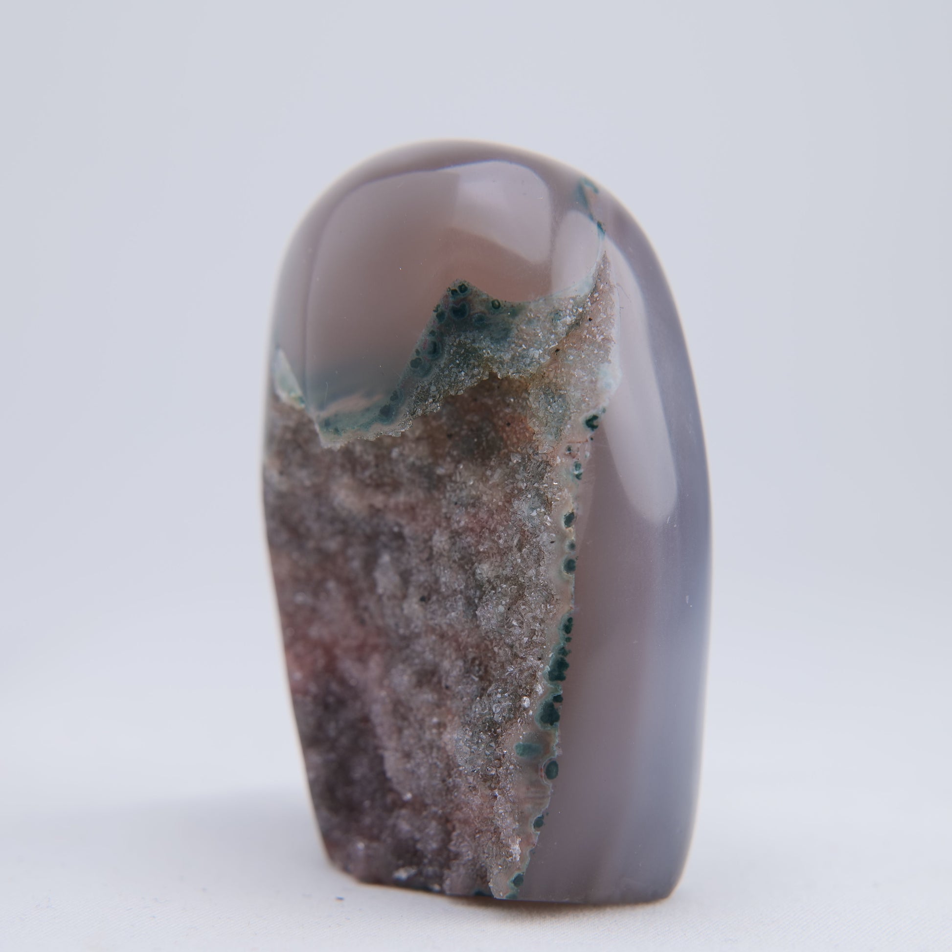 Uruguay Druzy Agate Freeform - 131g - Luna Panther