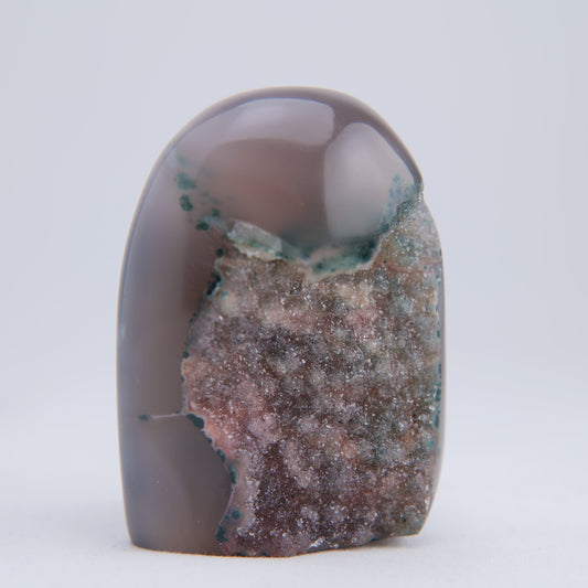 Uruguay Druzy Agate Freeform - 131g - Luna Panther