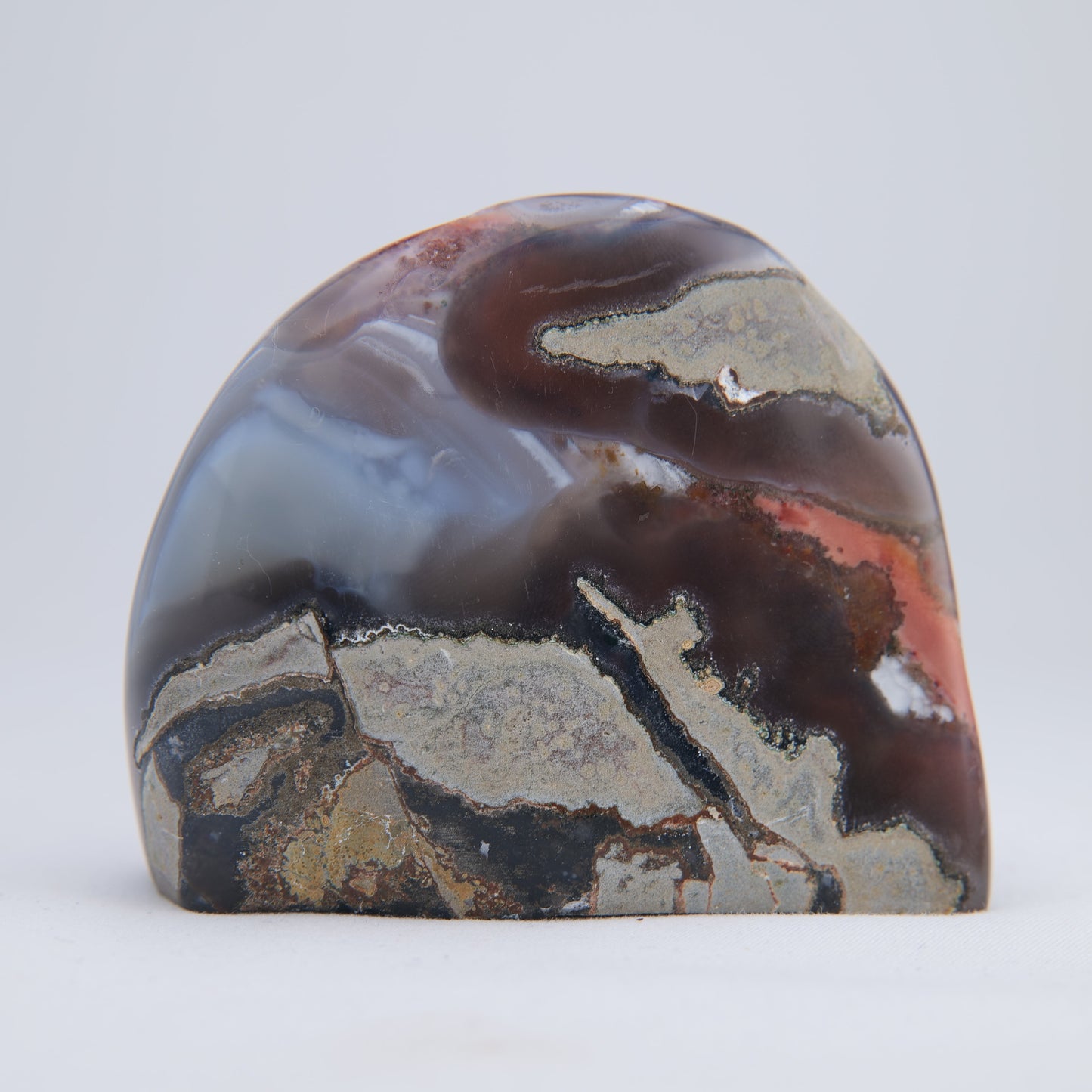 Uruguay Druzy Agate Freeform - 137g - Luna Panther