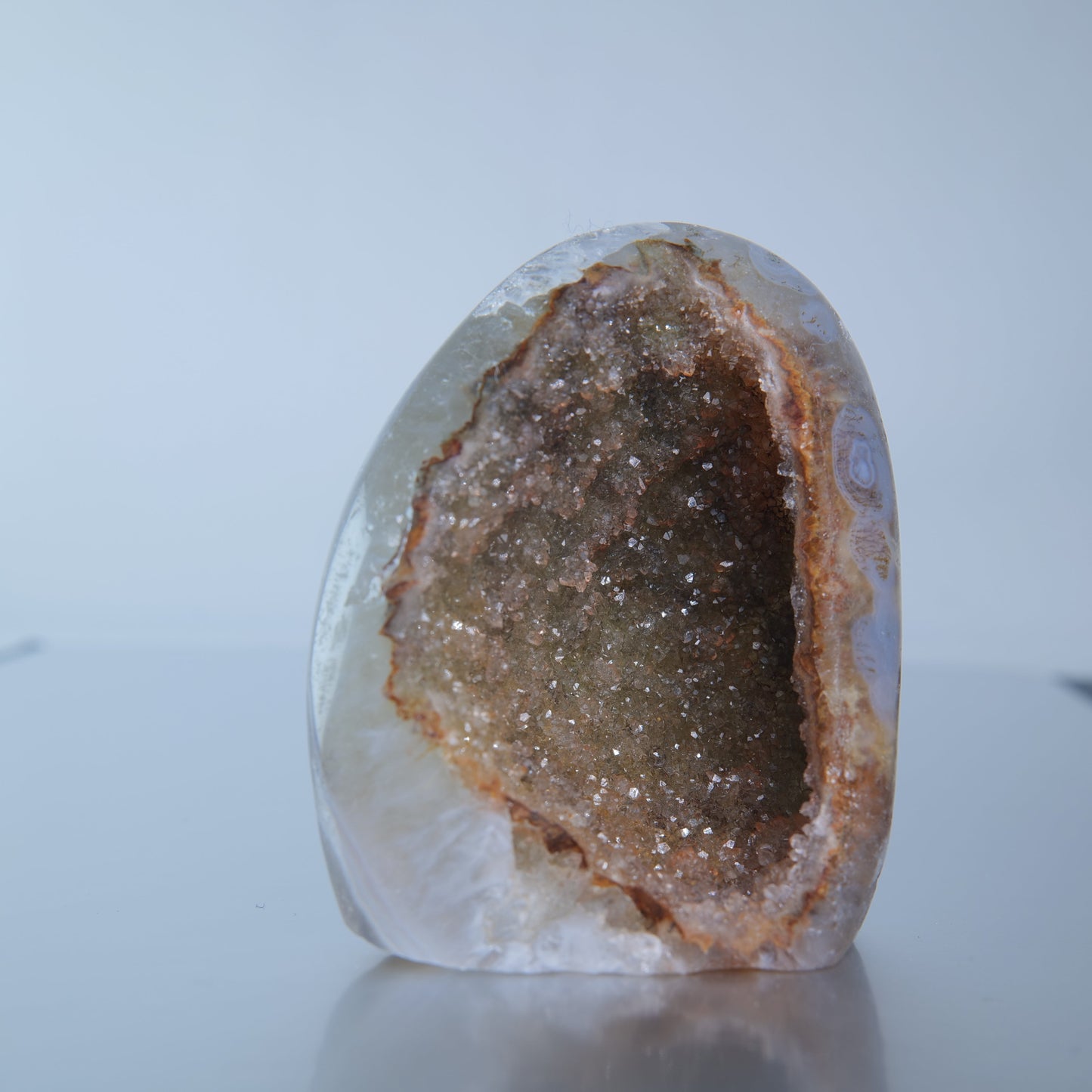 Uruguay Druzy Agate Freeform - 143g - Luna Panther