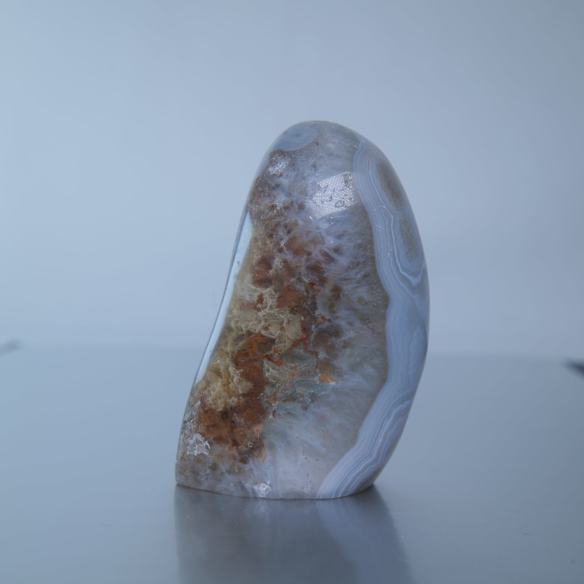 Uruguay Druzy Agate Freeform - 143g - Luna Panther