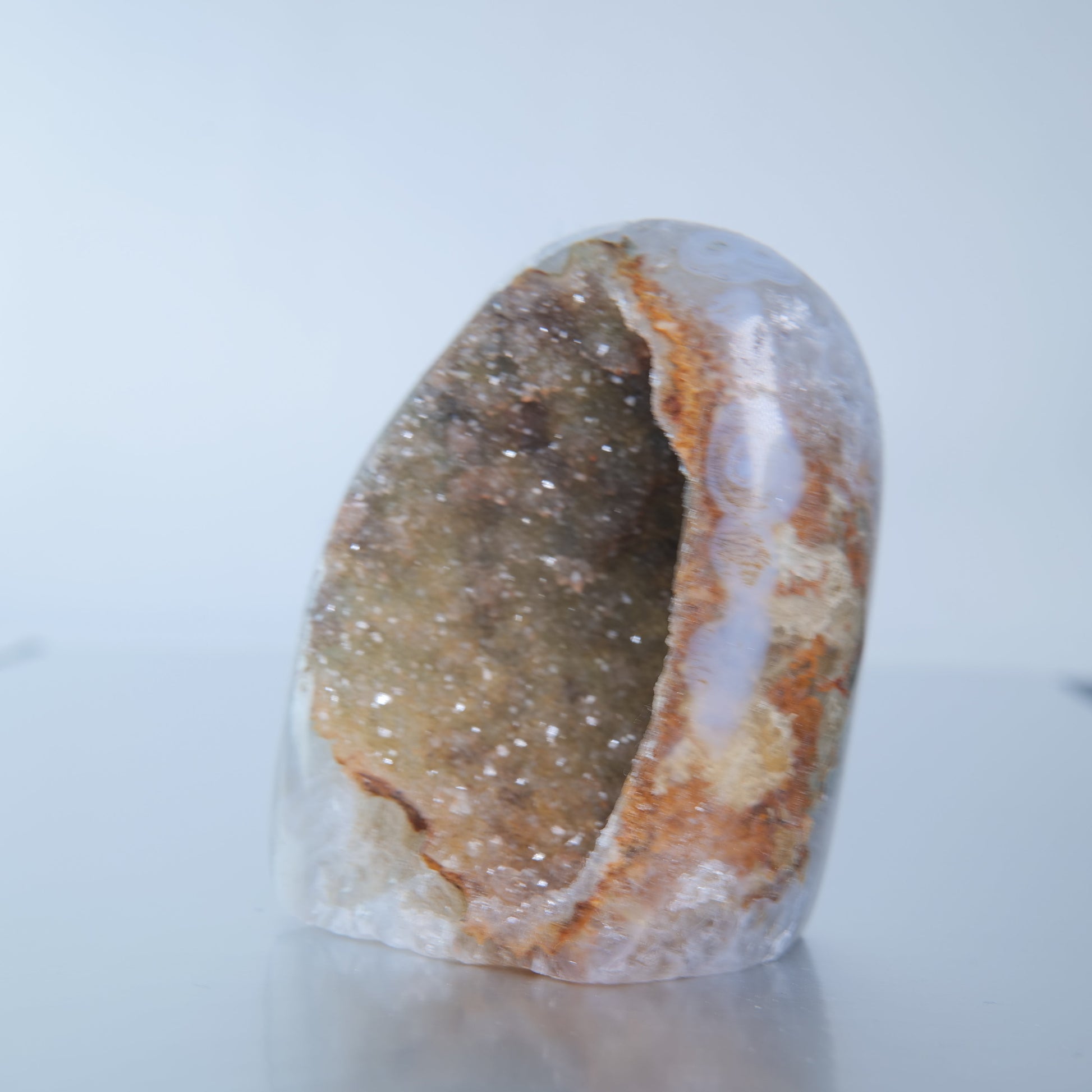 Uruguay Druzy Agate Freeform - 143g - Luna Panther