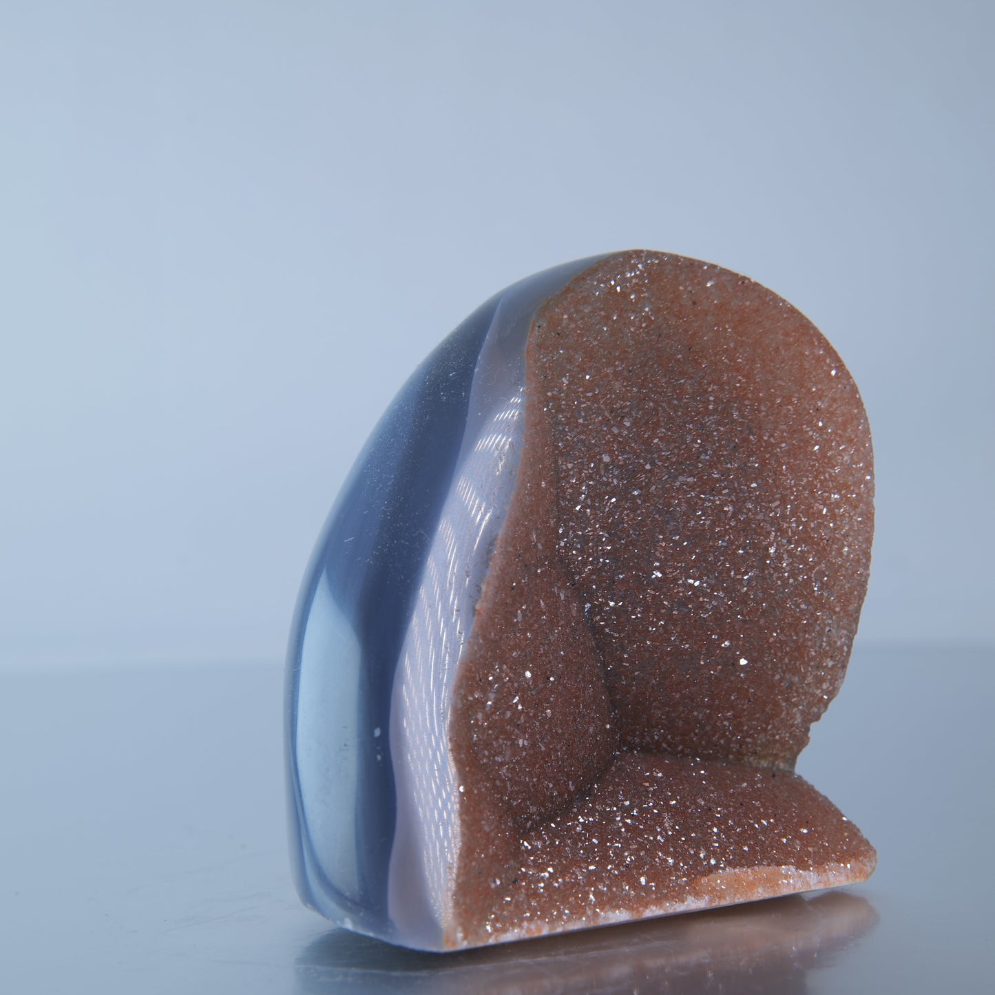 Uruguay Druzy Agate Freeform – 156g - Luna Panther