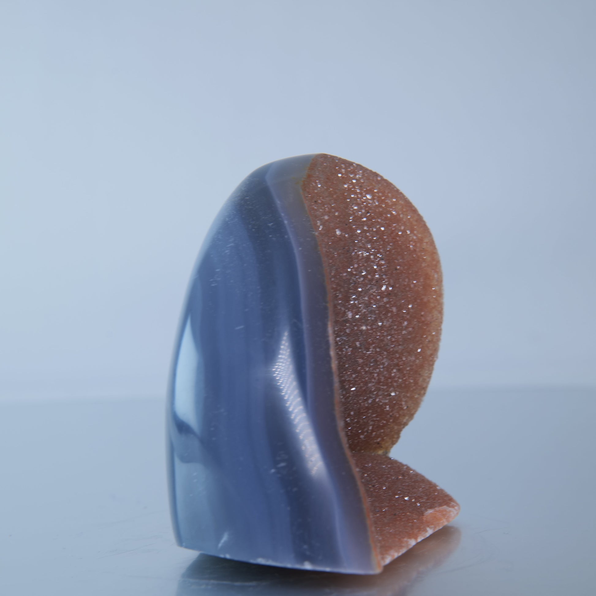Uruguay Druzy Agate Freeform – 156g - Luna Panther