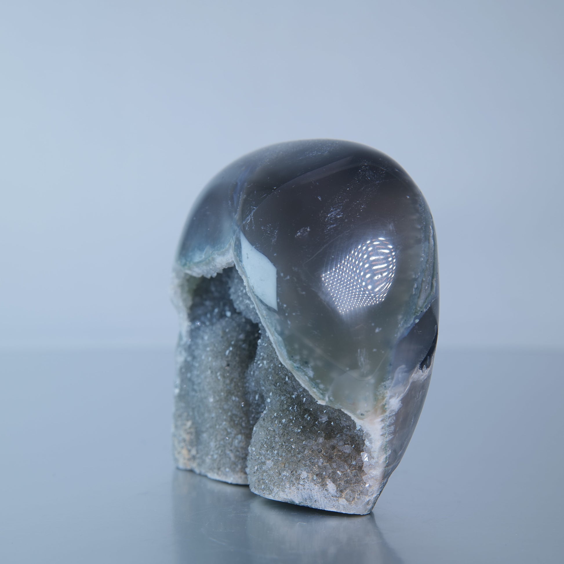 Uruguay Druzy Agate Freeform - 193g - Luna Panther