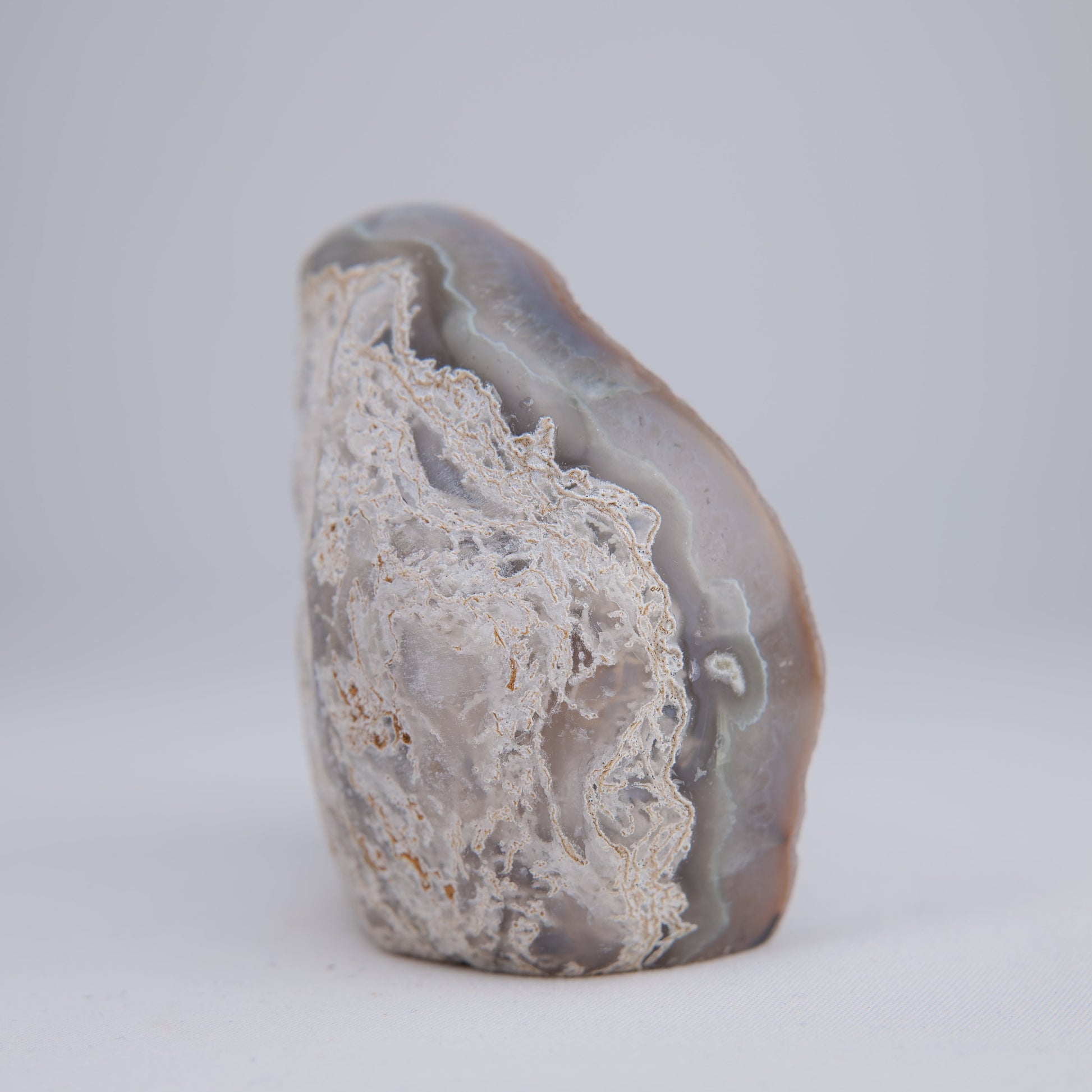 Uruguay Druzy Agate Freeform - 238g - Luna Panther