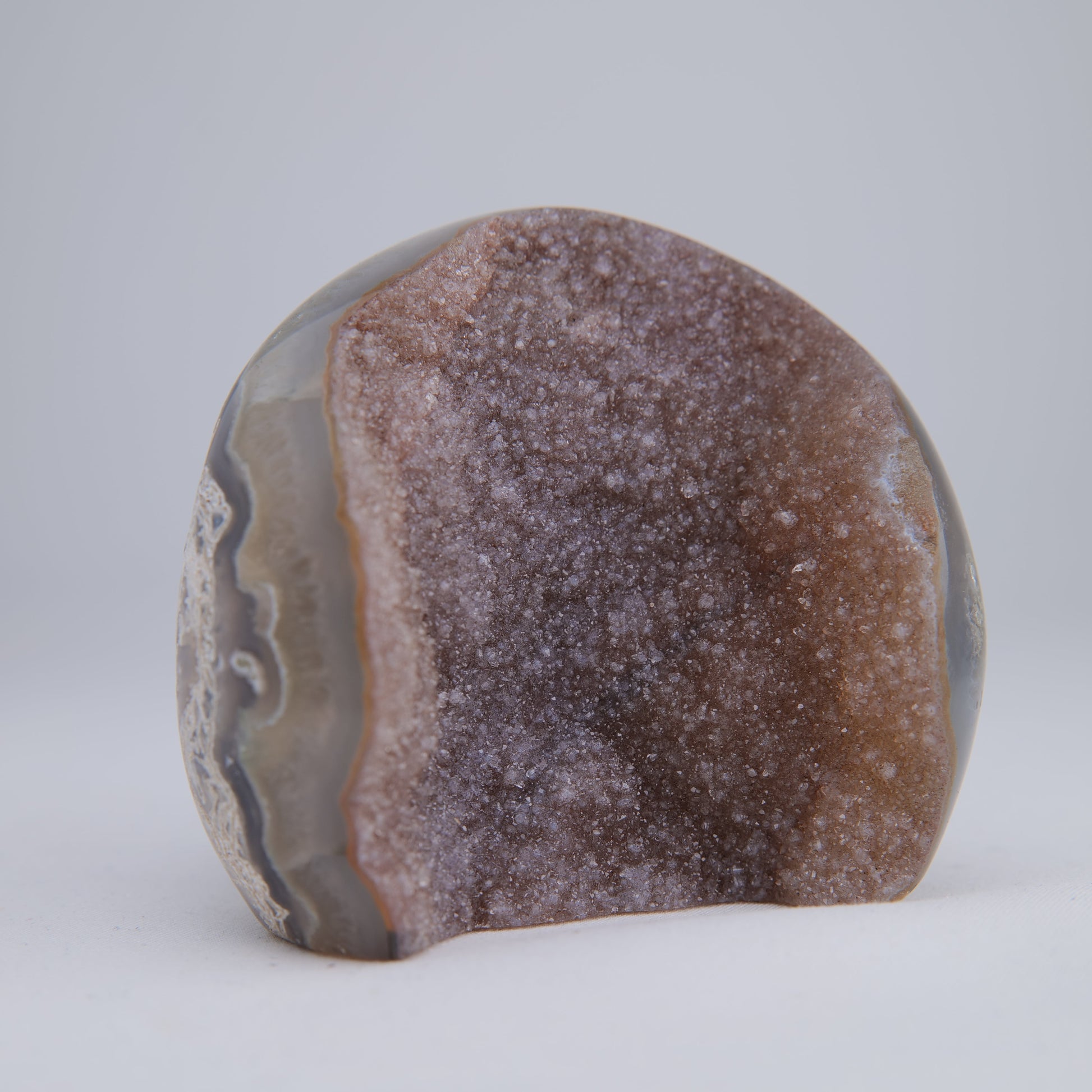 Uruguay Druzy Agate Freeform - 238g - Luna Panther