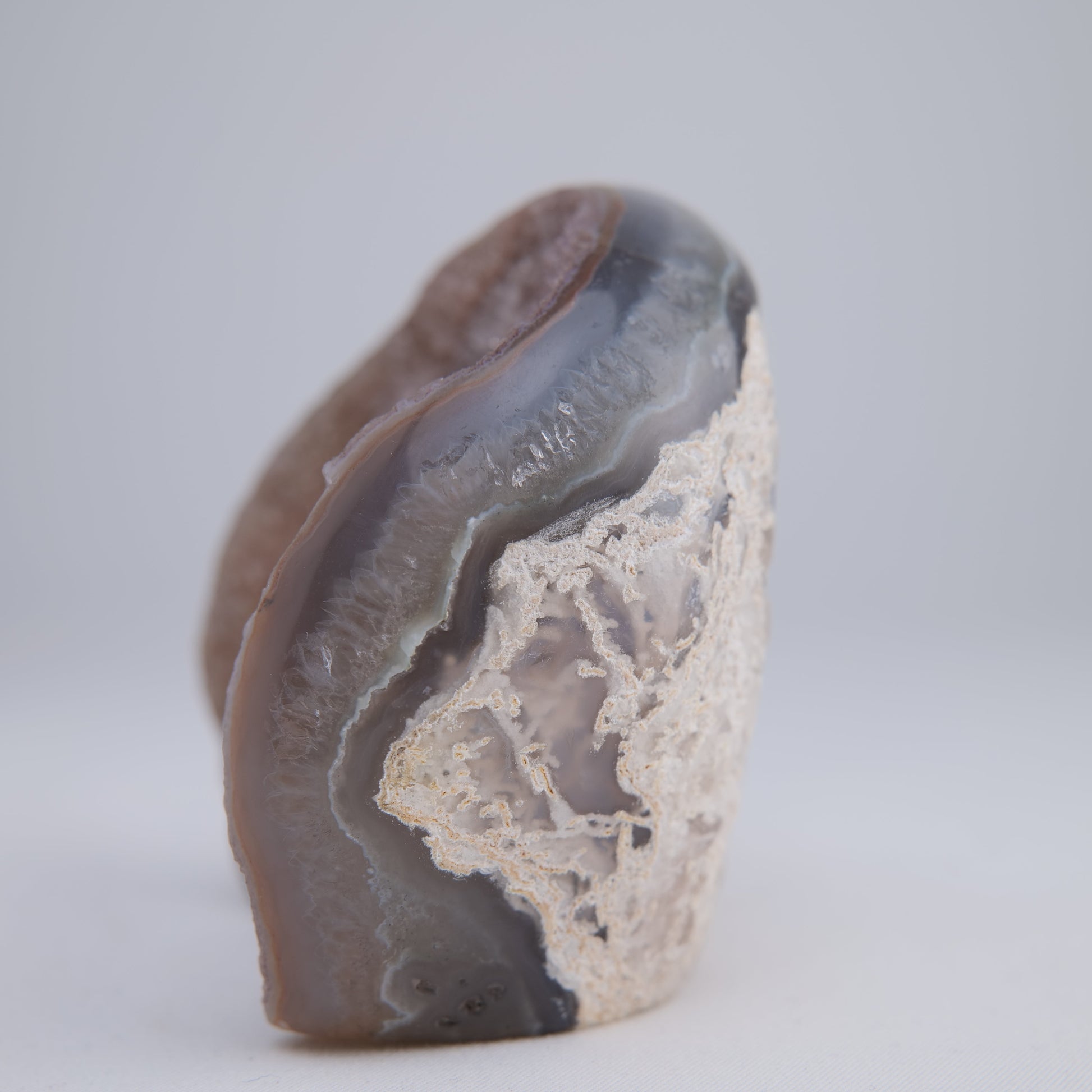 Uruguay Druzy Agate Freeform - 238g - Luna Panther