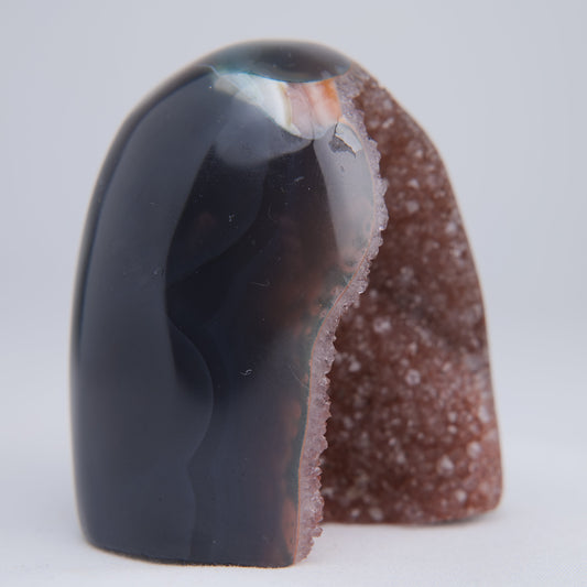 Uruguay Druzy Agate Freeform - 254g - Luna Panther alternate view