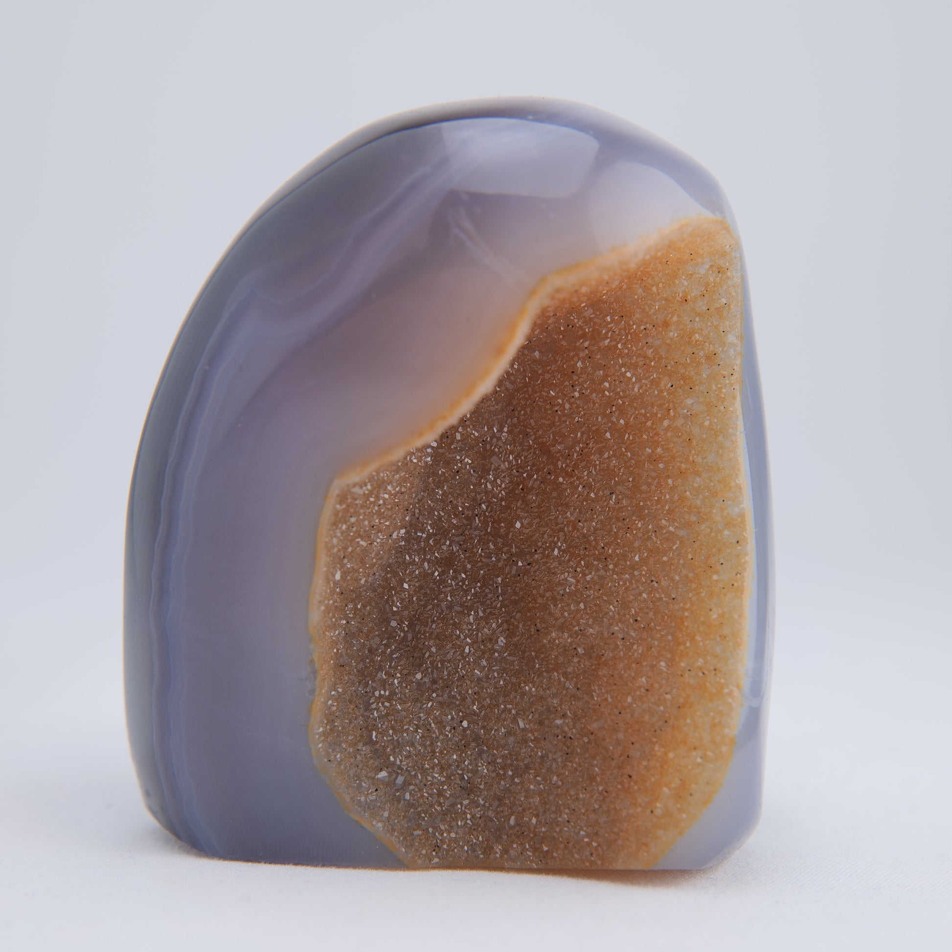 Uruguay Druzy Agate Freeform - 276g - Luna Panther
