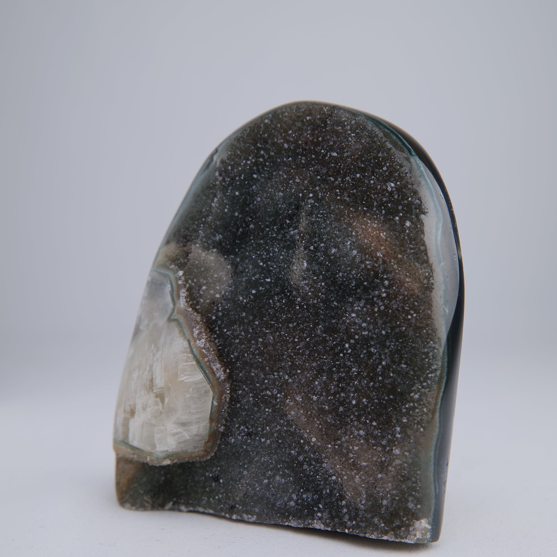 Uruguay Druzy Agate Freeform - 301g - Luna Panther