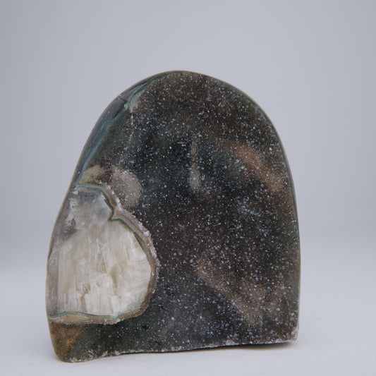 Uruguay Druzy Agate Freeform - 301g - Luna Panther