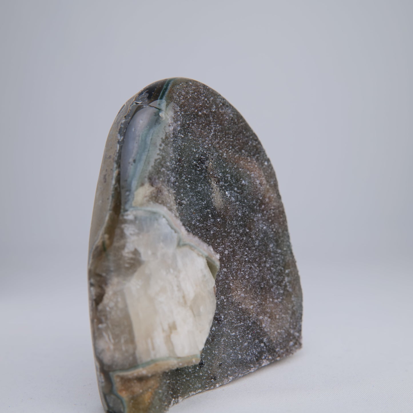 Uruguay Druzy Agate Freeform - 301g - Luna Panther