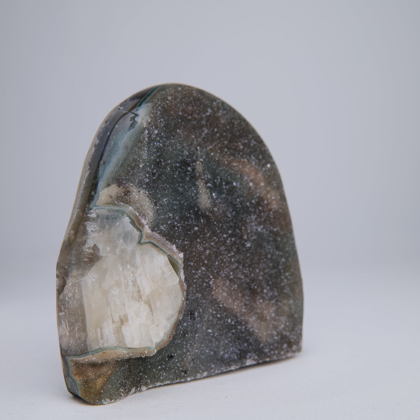 Uruguay Druzy Agate Freeform - 301g - Luna Panther