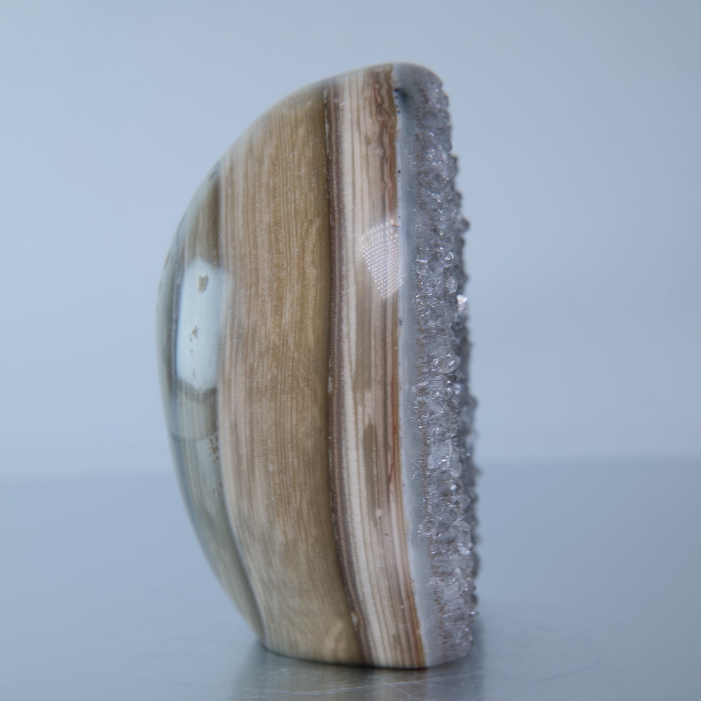 Uruguay Druzy Agate Freeform - 342g - Luna Panther