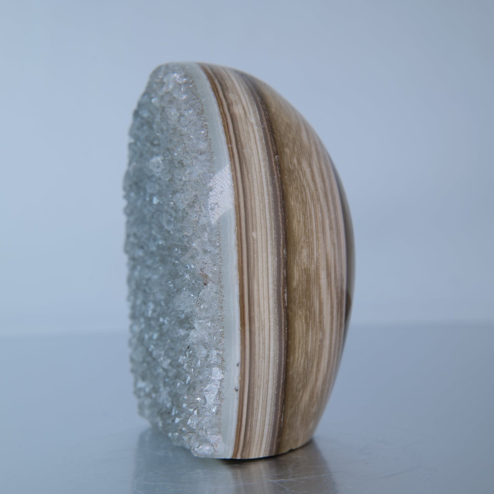 Uruguay Druzy Agate Freeform - 342g - Luna Panther