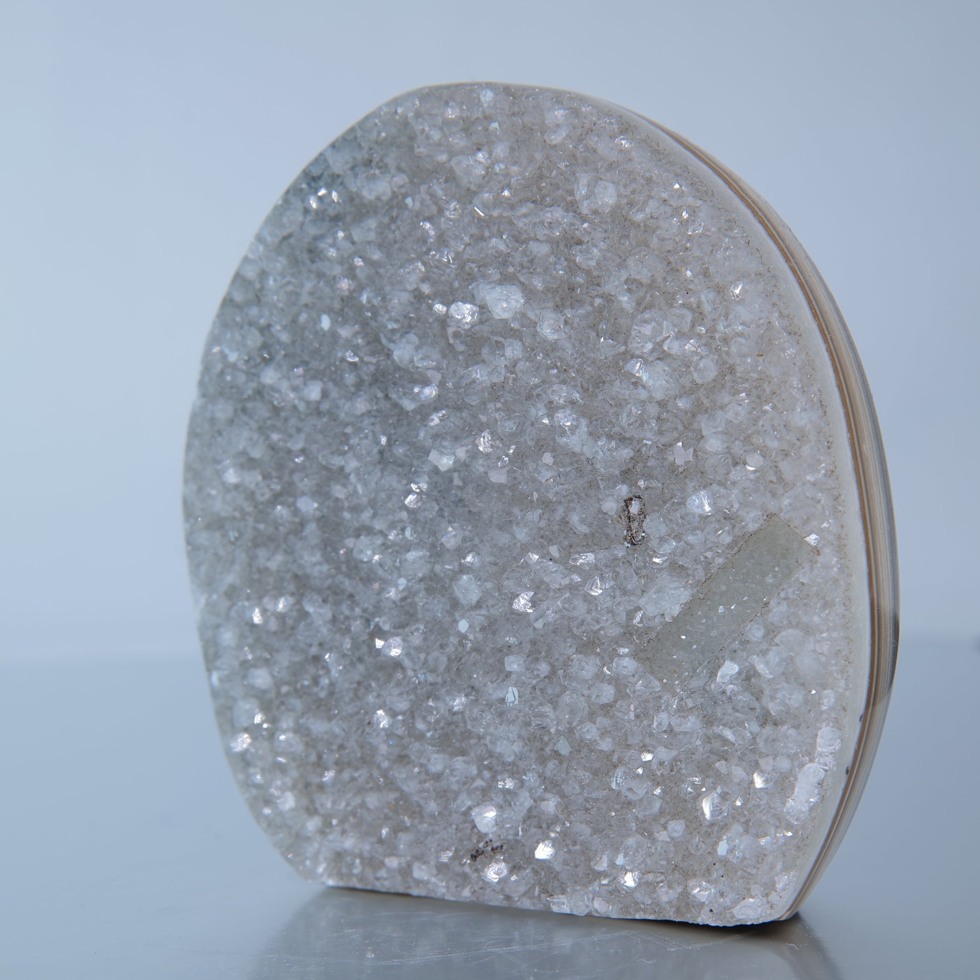 Uruguay Druzy Agate Freeform - 342g - Luna Panther