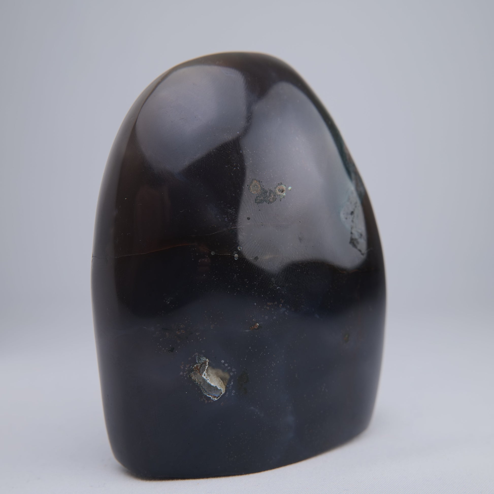 Uruguay Druzy Agate Freeform - 390g, 100mm - Luna Panther