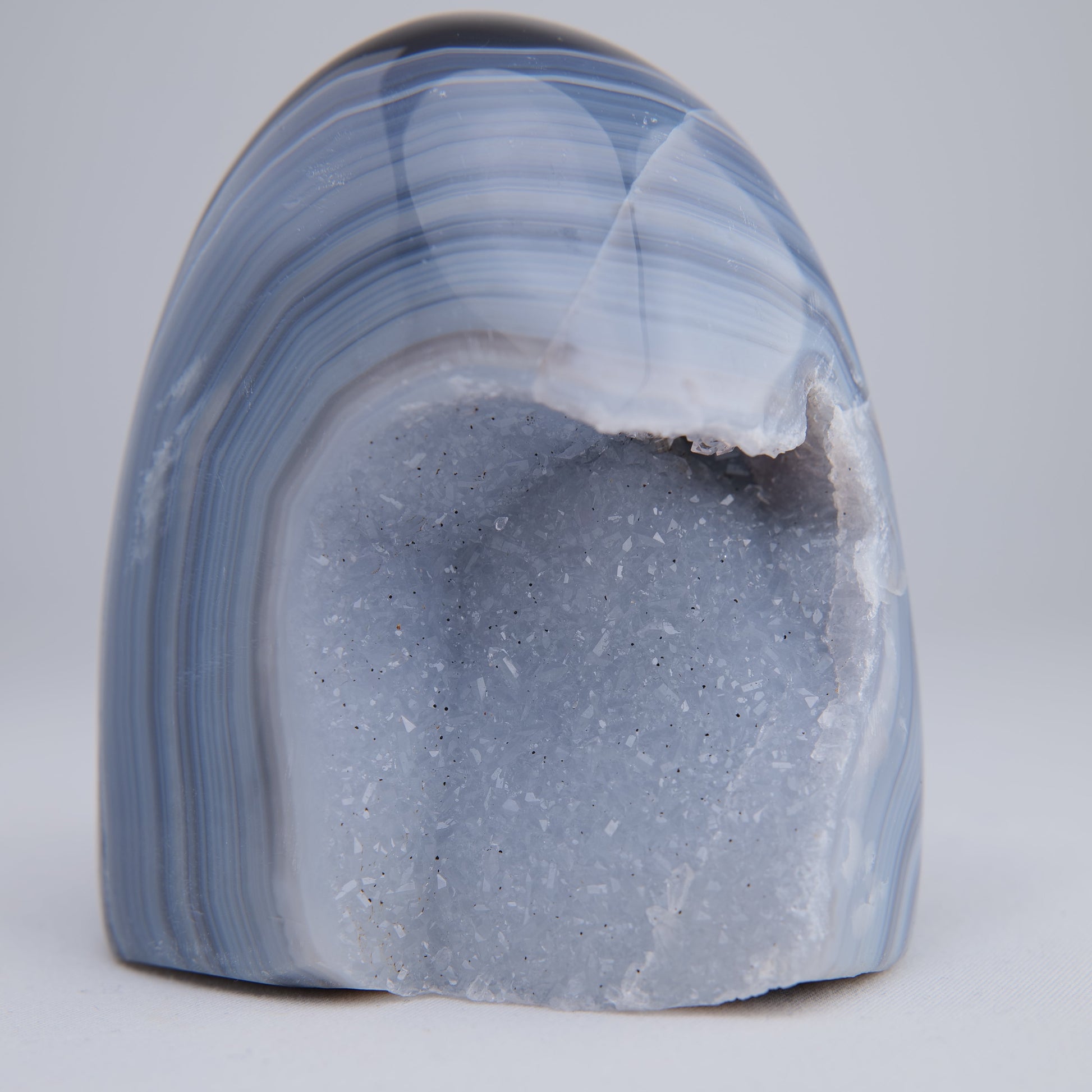 Uruguay Druzy Agate Freeform - 390g - Luna Panther
