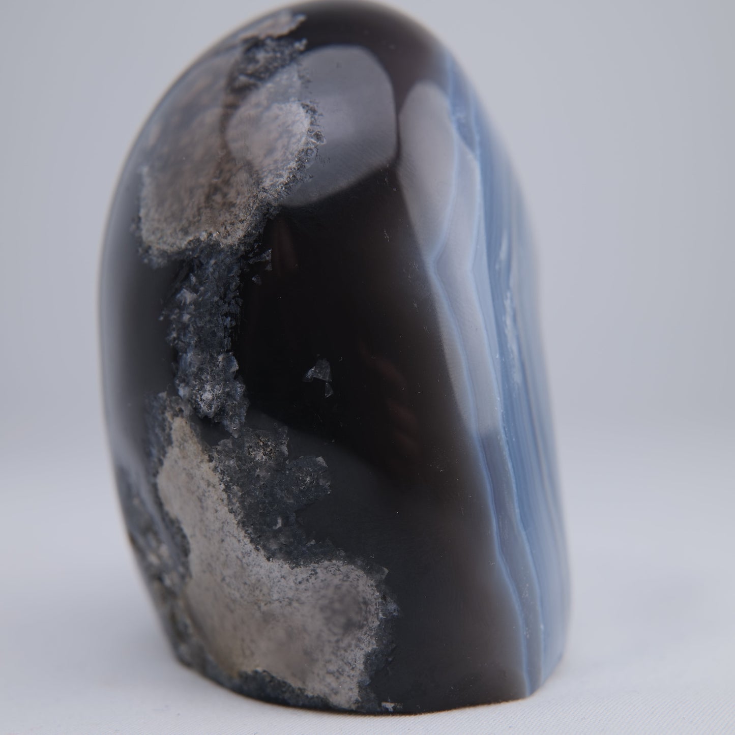 Uruguay Druzy Agate Freeform - 390g - Luna Panther