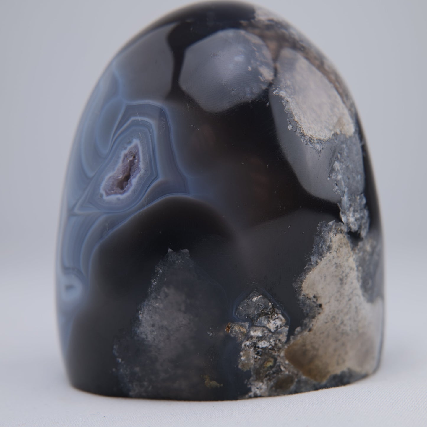 Uruguay Druzy Agate Freeform - 390g - Luna Panther