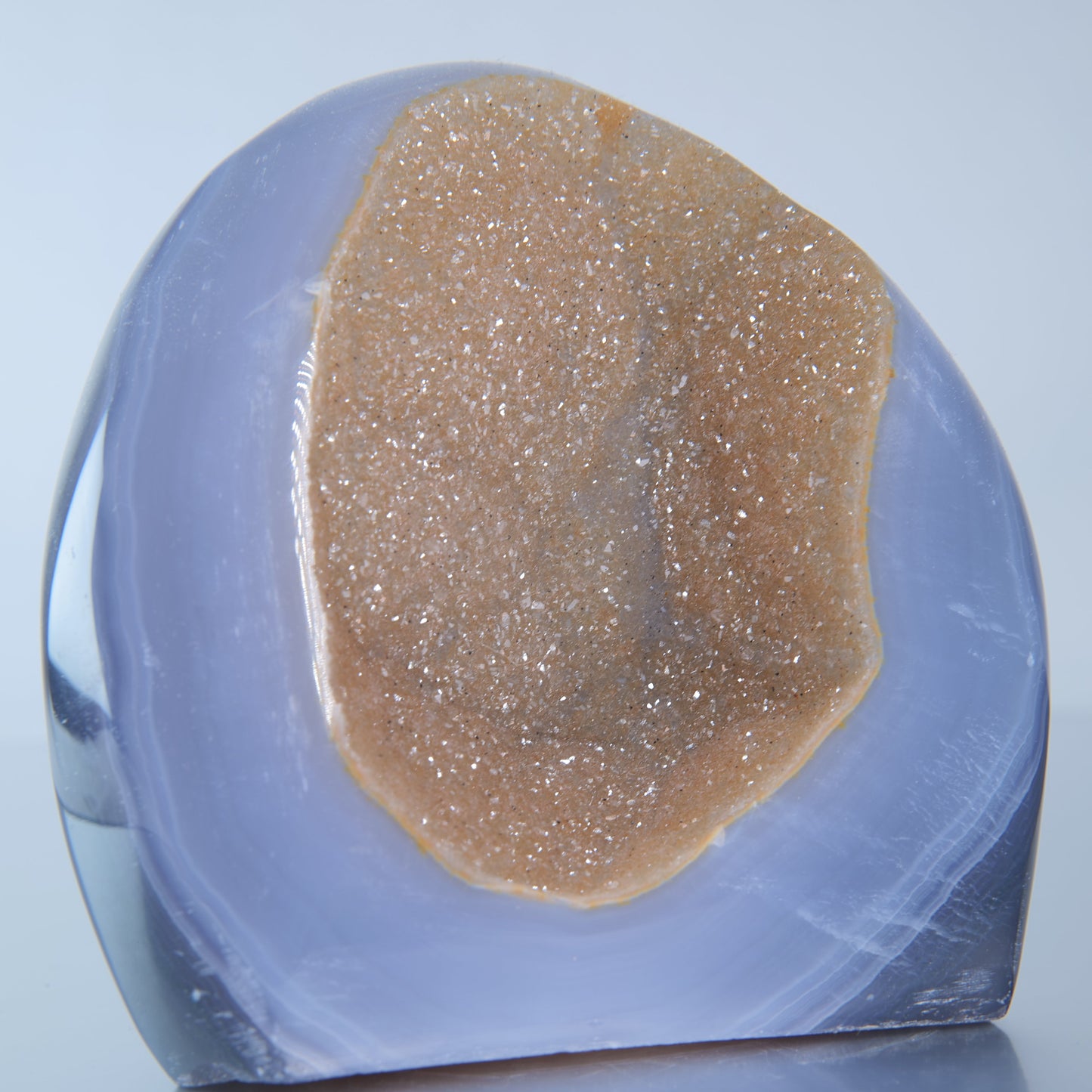 Uruguay Druzy Agate Freeform - 402g - Luna Panther