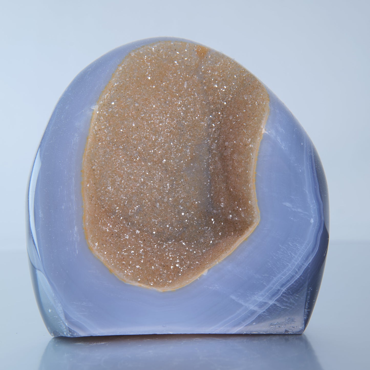 Uruguay Druzy Agate Freeform - 402g - Luna Panther
