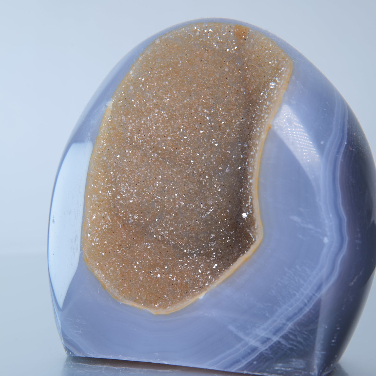 Uruguay Druzy Agate Freeform - 402g - Luna Panther