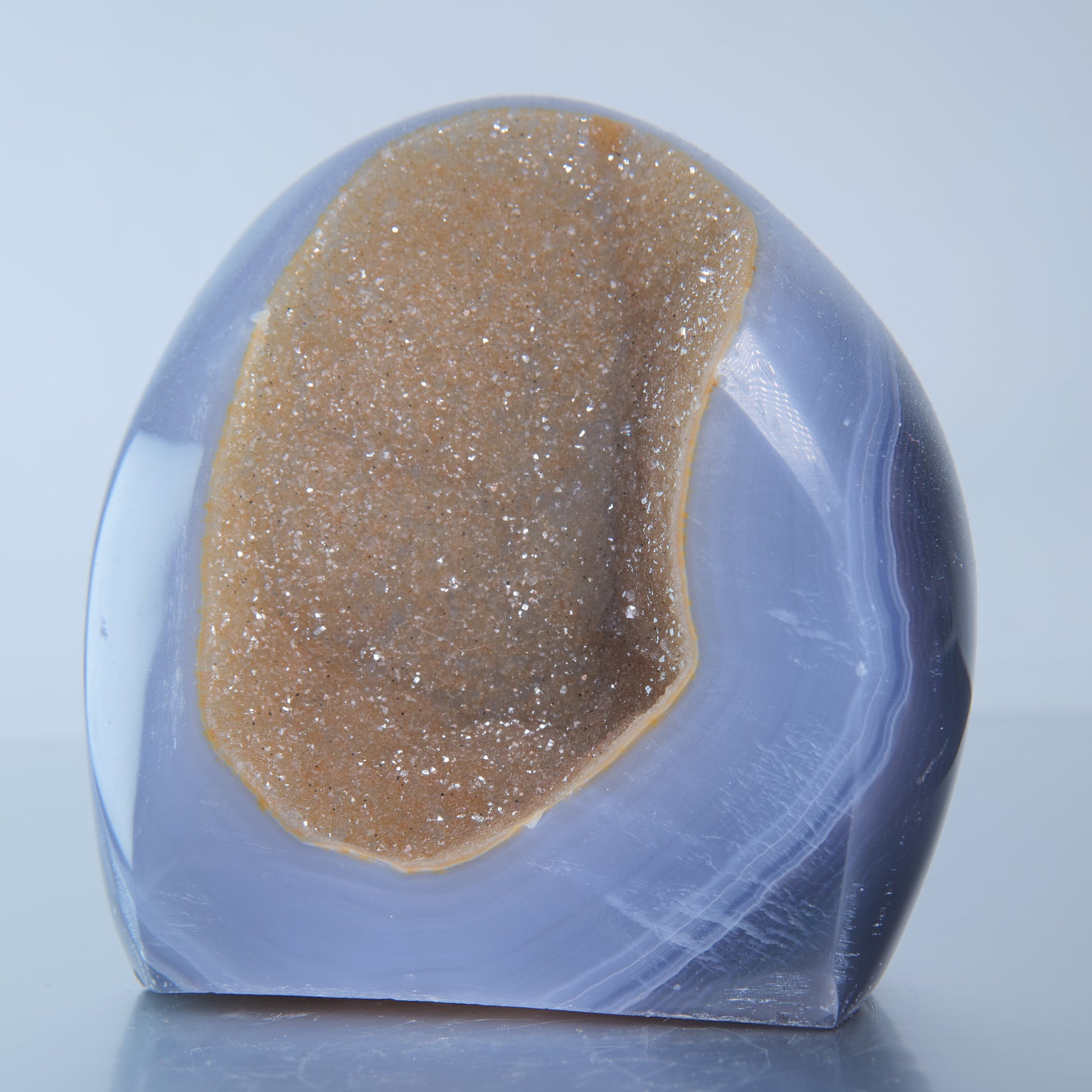 Uruguay Druzy Agate Freeform - 402g - Luna Panther
