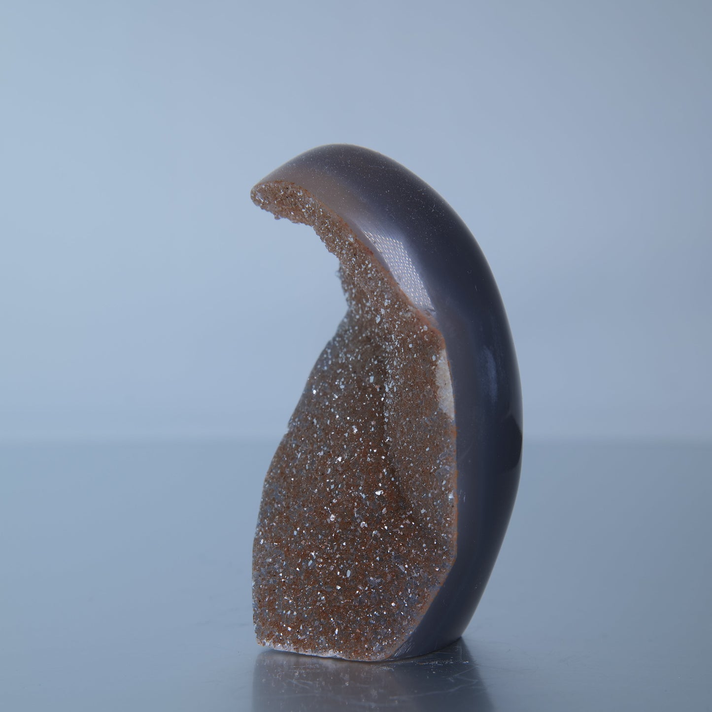 Uruguay Druzy Agate Freeform - 80g - Luna Panther
