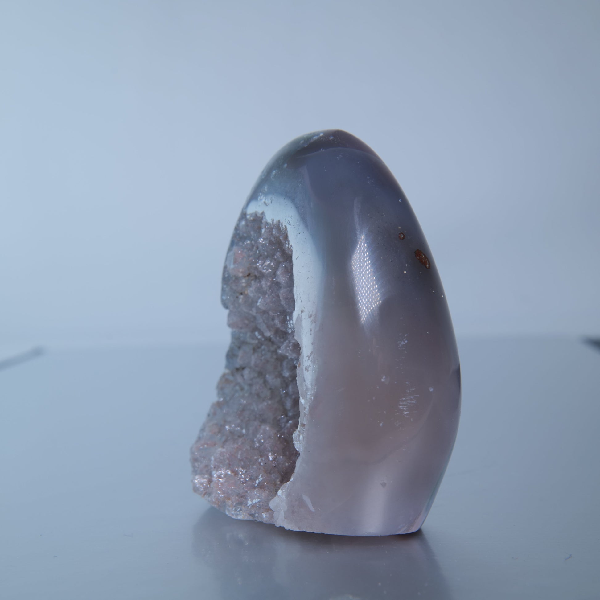 Uruguay Druzy Agate Freeform – 96g - Luna Panther