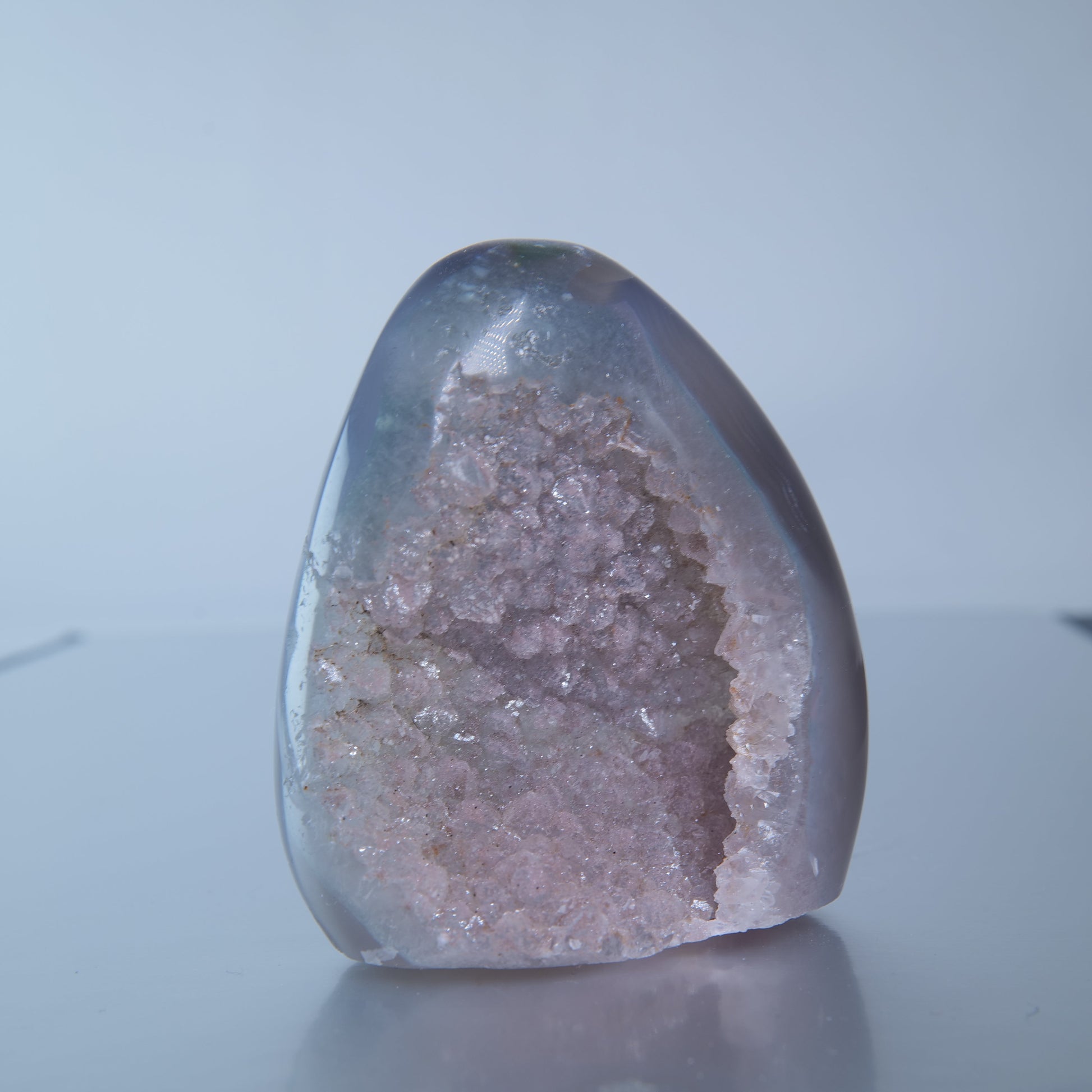 Uruguay Druzy Agate Freeform – 96g - Luna Panther