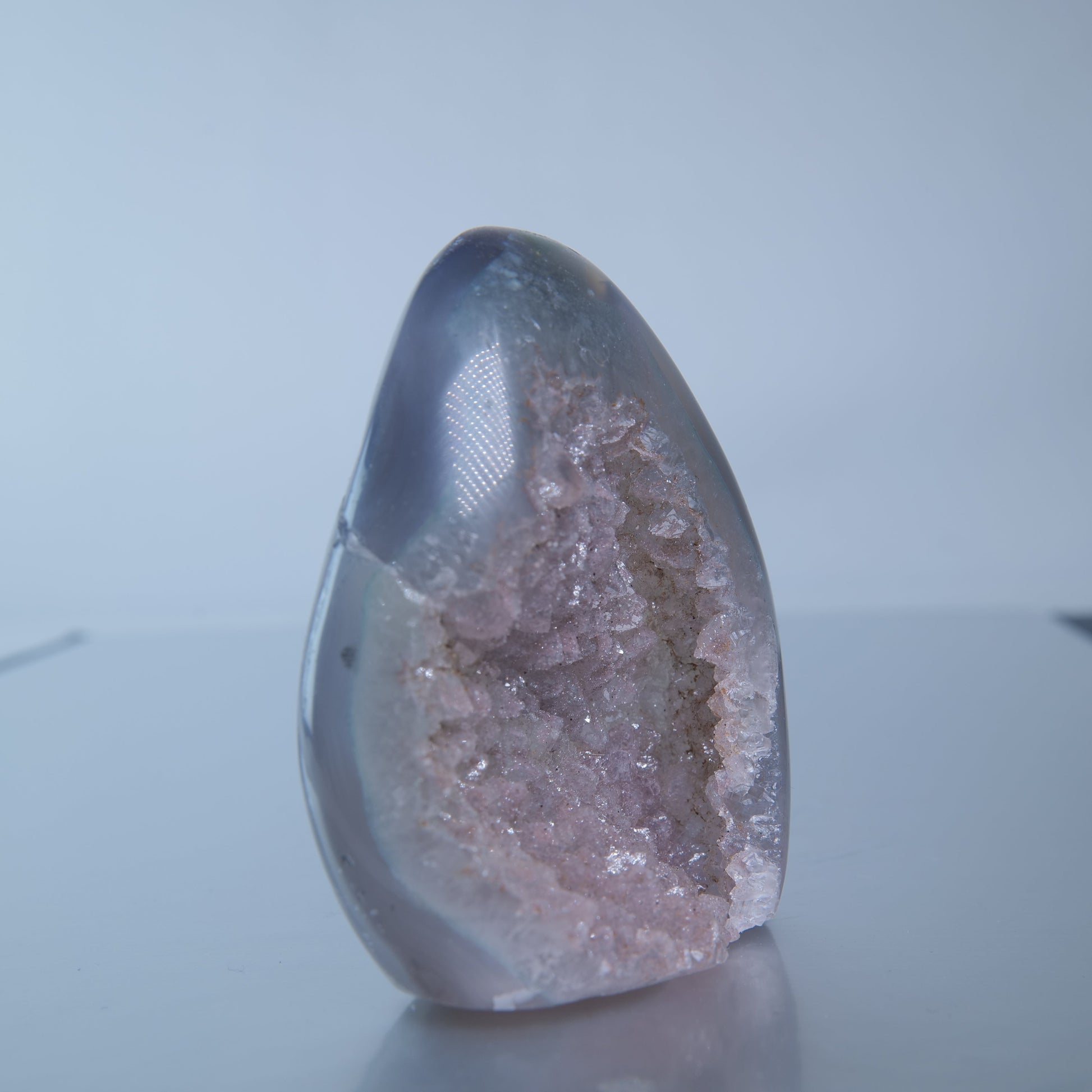 Uruguay Druzy Agate Freeform – 96g - Luna Panther
