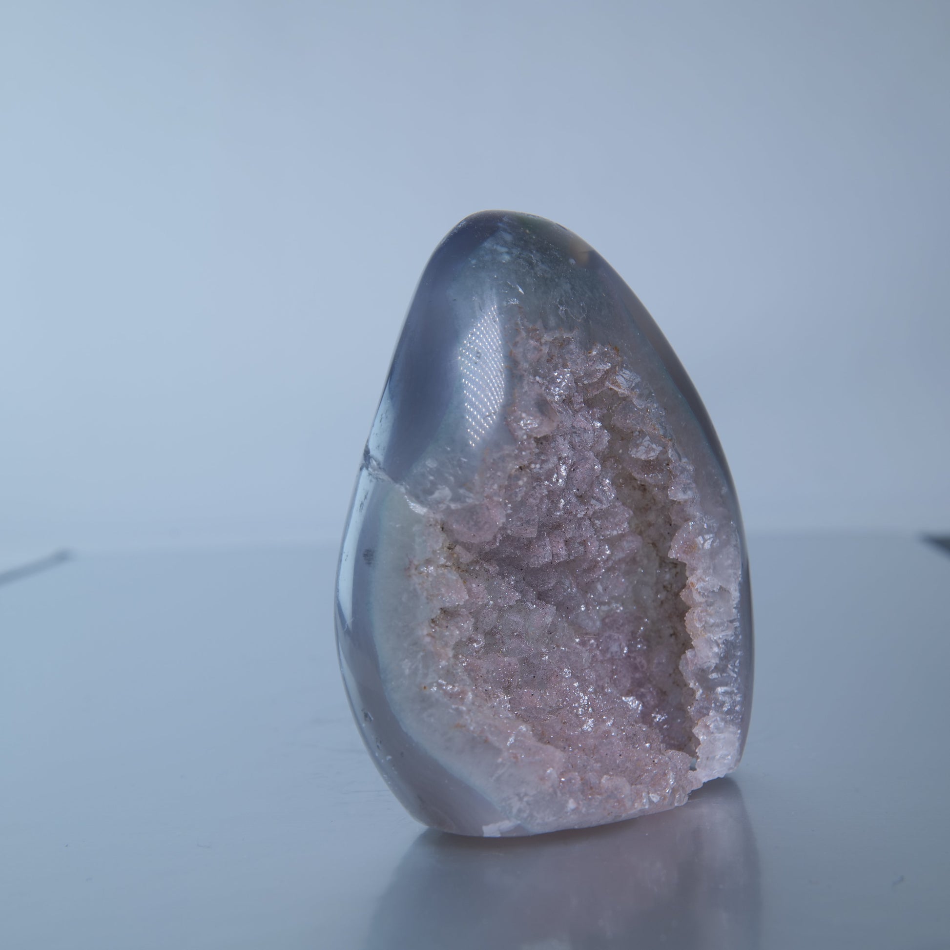 Uruguay Druzy Agate Freeform – 96g - Luna Panther