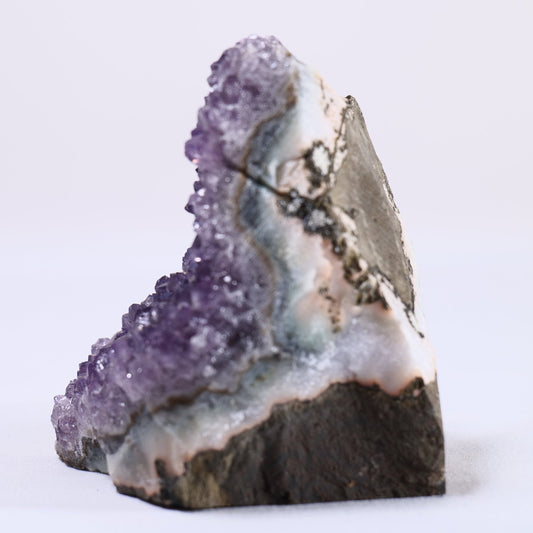 Uruguayan Amethyst Cut Base - Luna Panther alternate view