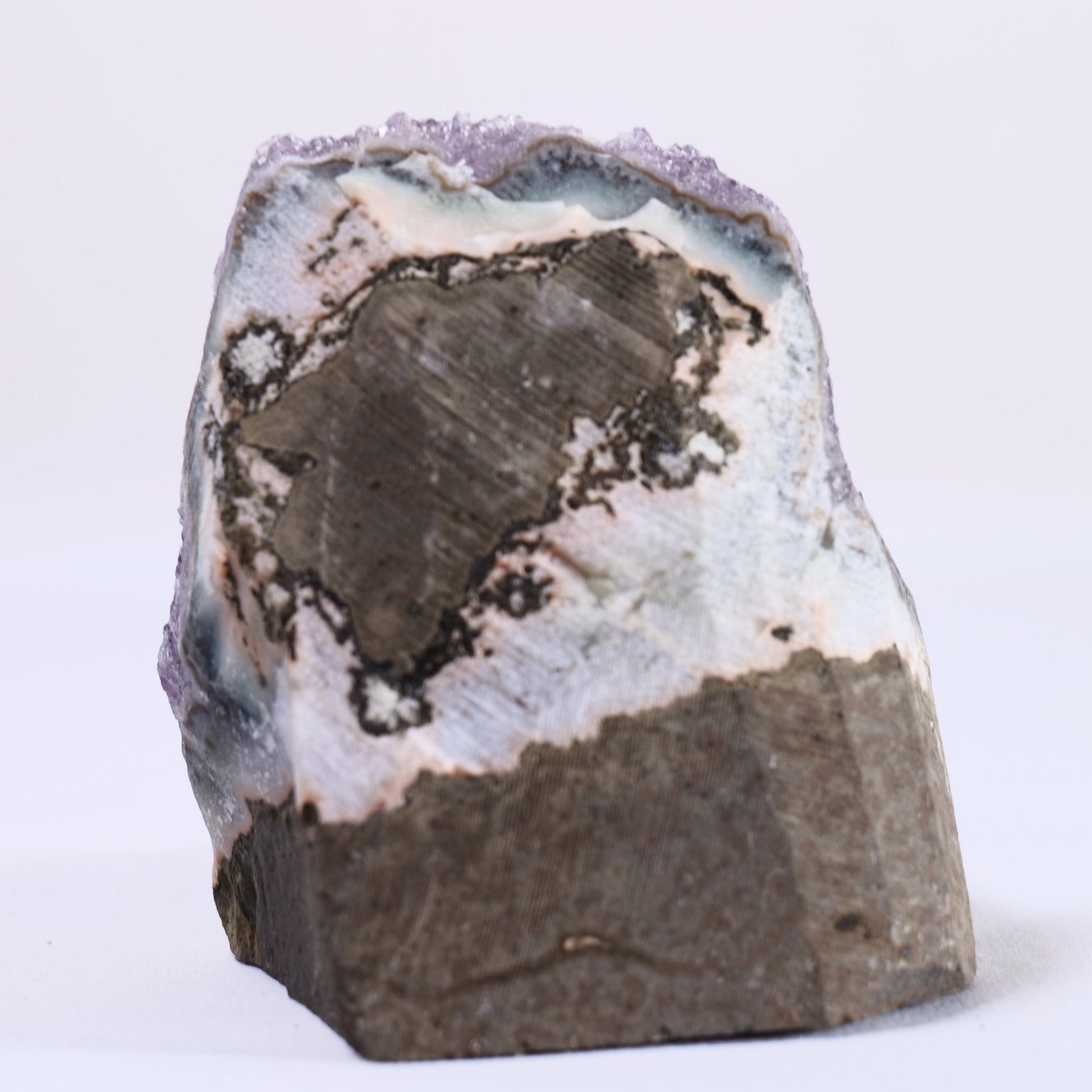 Uruguayan Amethyst Cut Base - Luna Panther