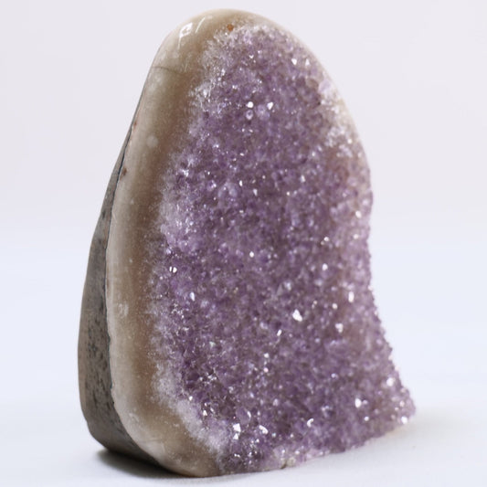 Uruguayan Polished Amethyst Geode - Luna Panther