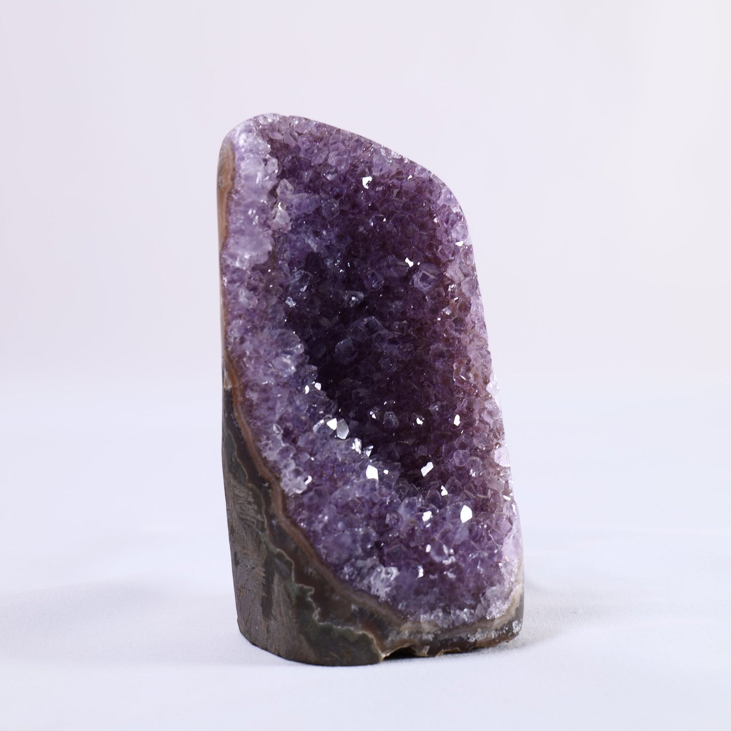 Uruguayan Polished Amethyst Geode - Luna Panther